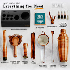 Original Cobbler Bartender Kit - Chestnut