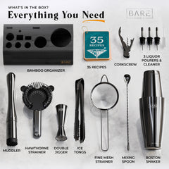 Original Boston Bartender Kit - Jet Black