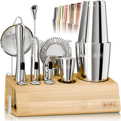 Original Boston Bartender Kit - Silver