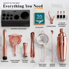 Original Cobbler Bartender Kit - Rose Gold