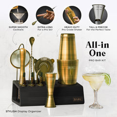 Original Boston Bartender Kit - Bronze