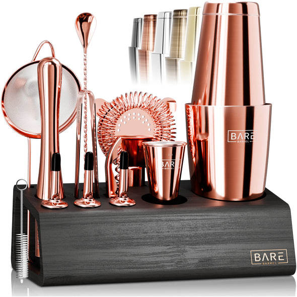 Original Boston Bartender Kit - Rose Gold